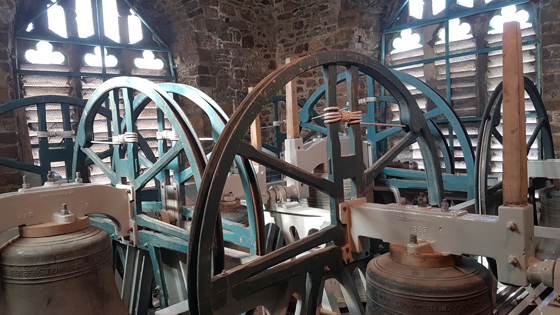 Newly refurbished bells